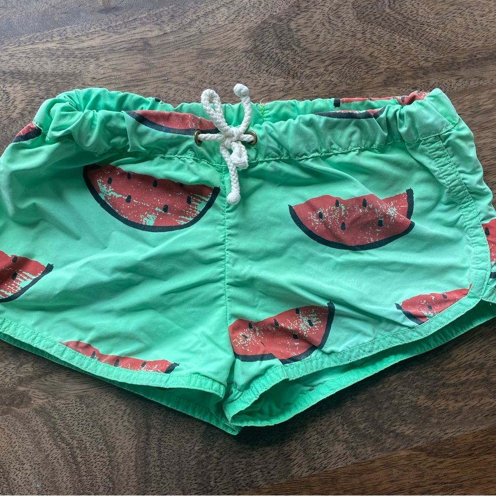 Bobo Choses swim shorts.